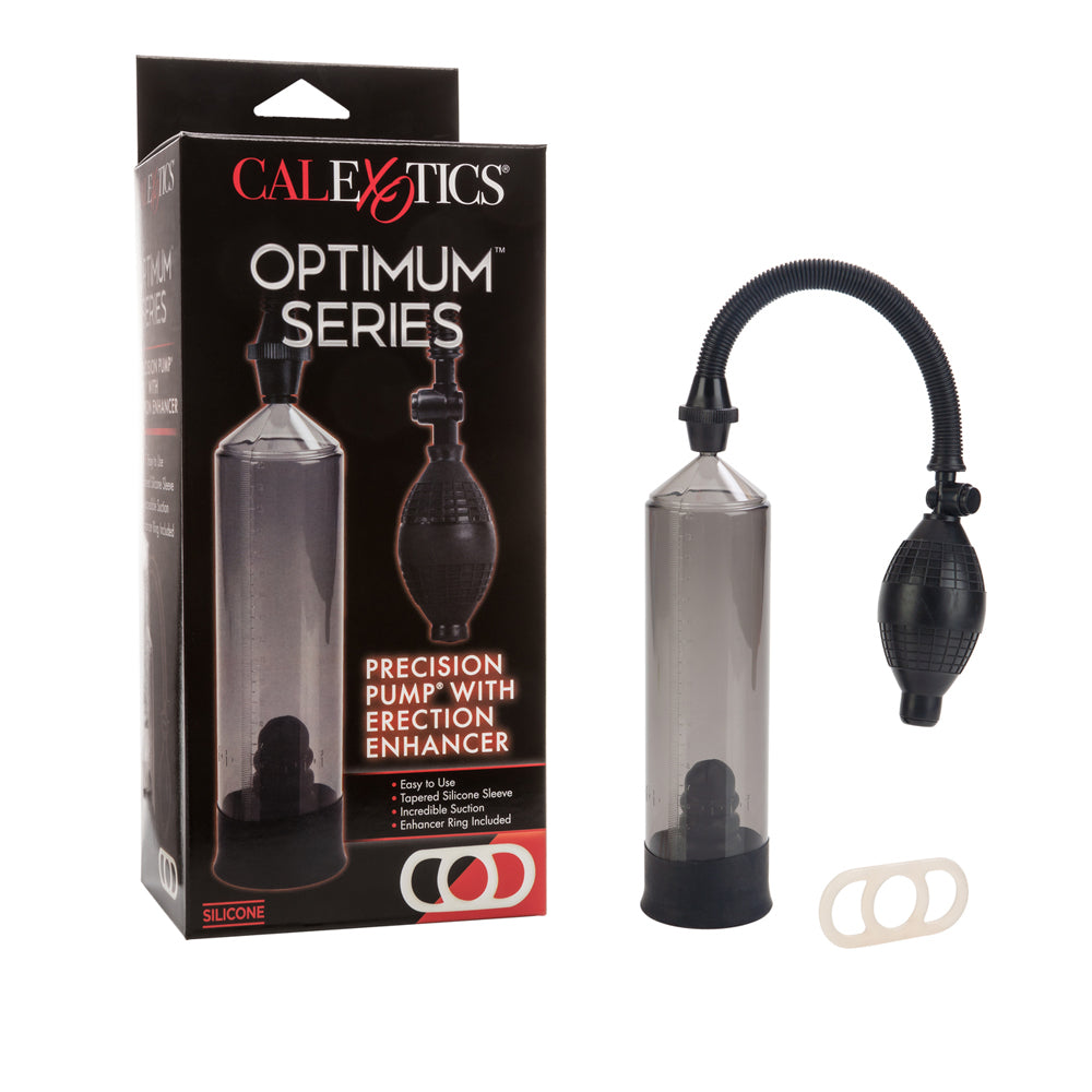 Optimum Series Precision Pump With Erection Enhancer Smoke