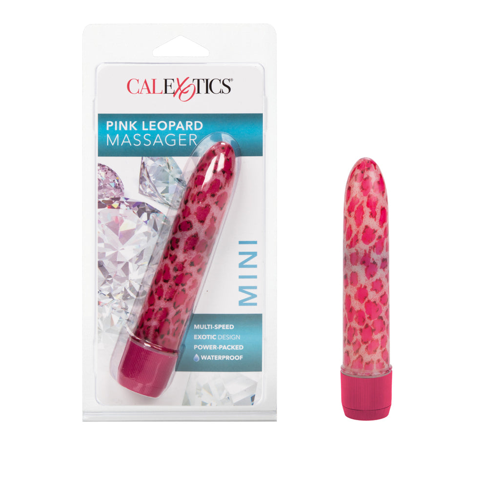 Leopard Massager Mini Pink