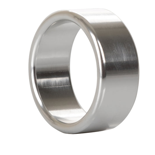 Alloy Metallic Ring Medium Silver