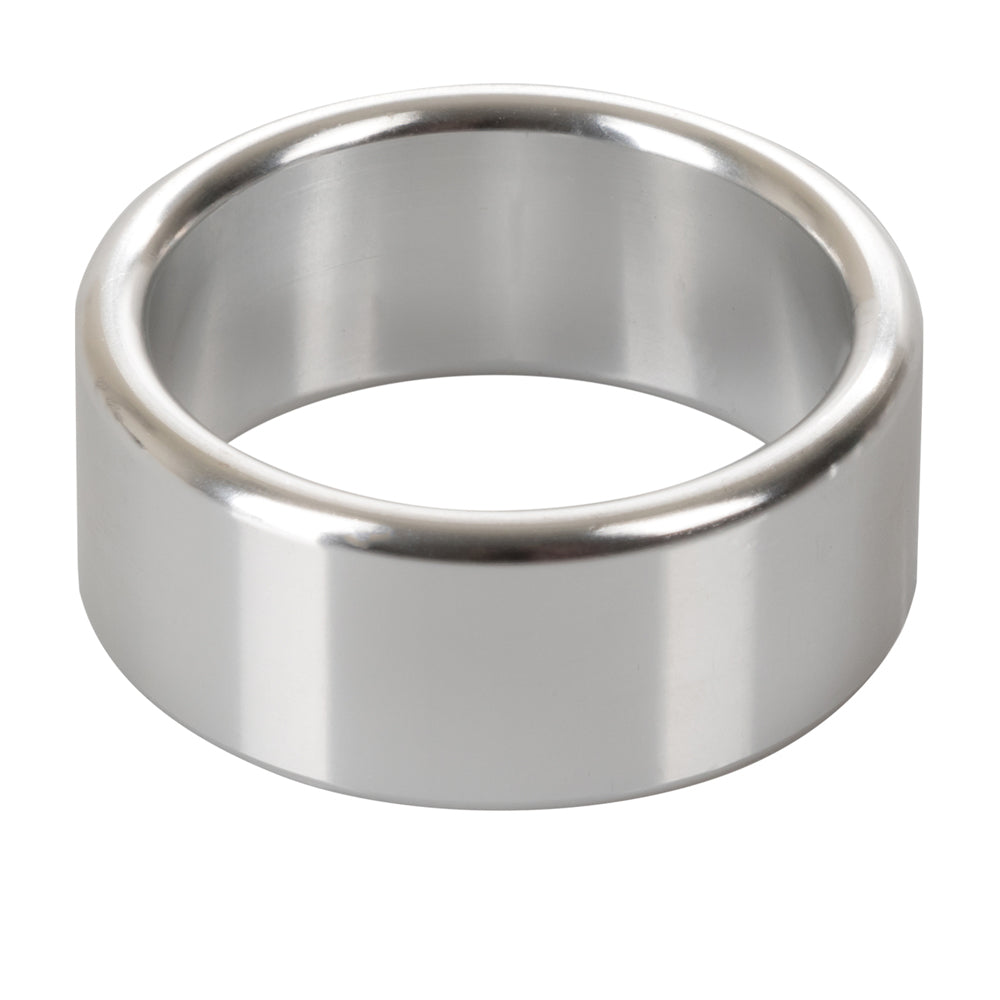 Alloy Metallic Ring Medium Silver