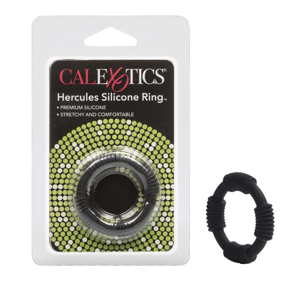 Hercules Silicone Ring Black