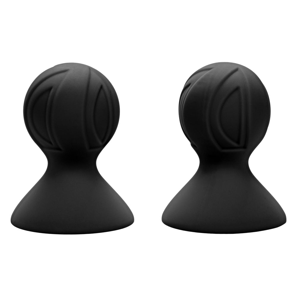 Nipple Play Silicone Pro Nipple Suckers Black