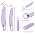 Load image into Gallery viewer, Dr. Laura Berman Isabelle Set Of 2 Vibrating Silicone Dilators
