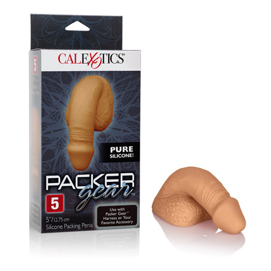 Packer Gear 5&quot; Silicone Packing Penis Tan