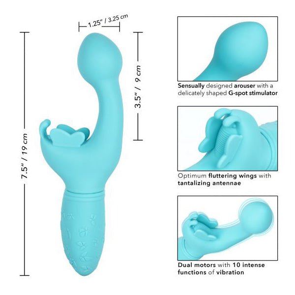 Rechargeable Butterfly Kiss Blue