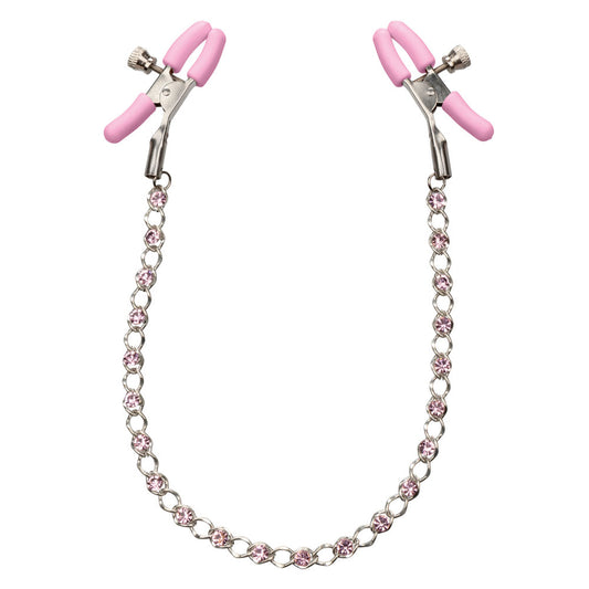 Nipple Play Crystal Chain Nipple Clamps