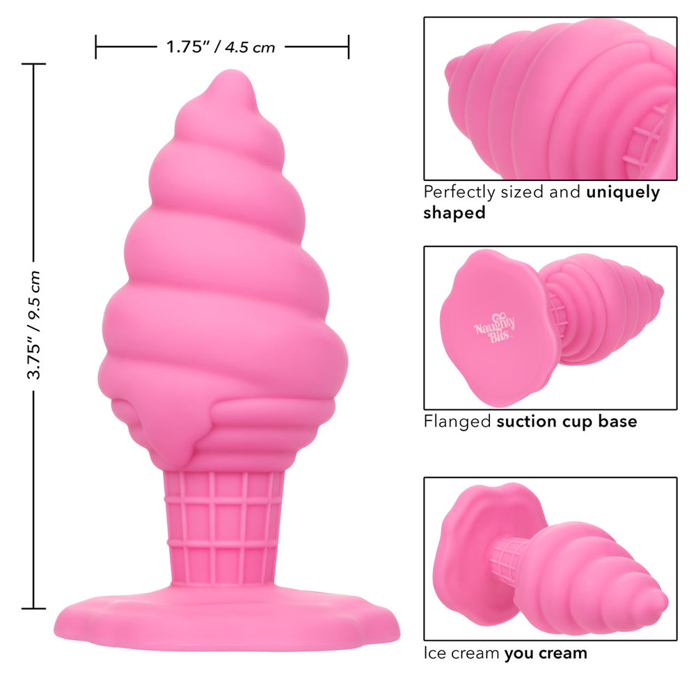 Naughty Bits Yum Bum Ice Cream Cone Butt Plug