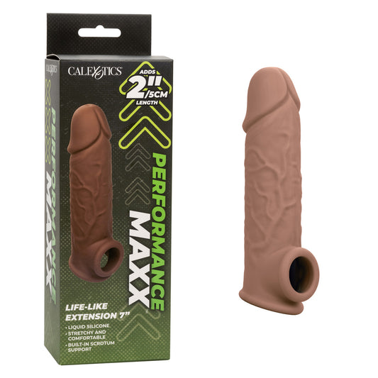 Performance Maxx Life-Like Extension 7&quot; Brown