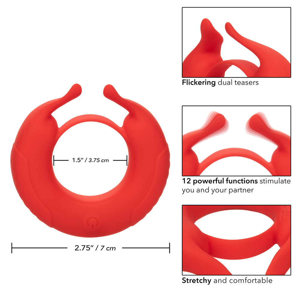 Silicone Rechargeable Taurus Enhancer