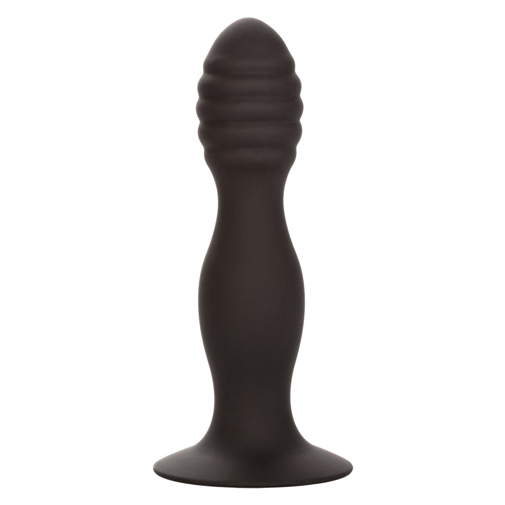 Silicone Ribbed Anal Stud