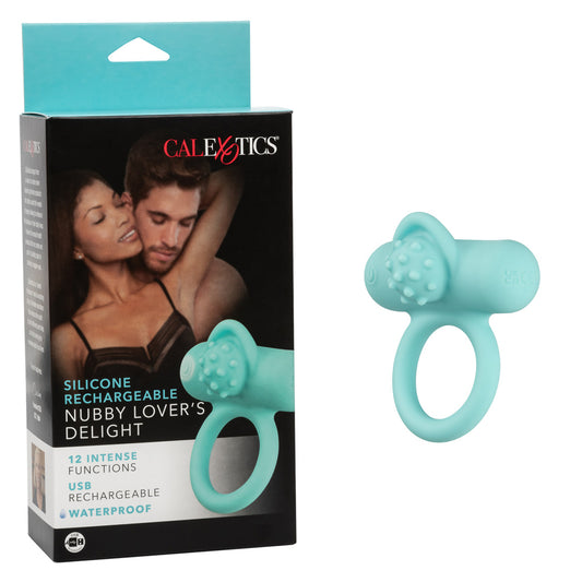 Silicone Rechargeable Nubby Lover&rsquo;s Delight