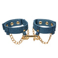 Load image into Gallery viewer, Ride 'Em Premium Denim Collection Ankle Cuffs
