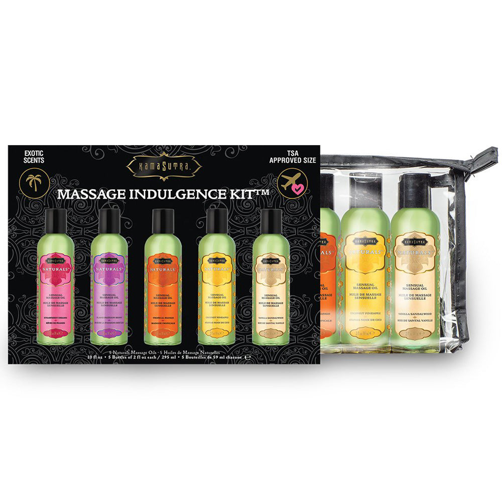 Kamasutra Massage Indulgence Kit Natural