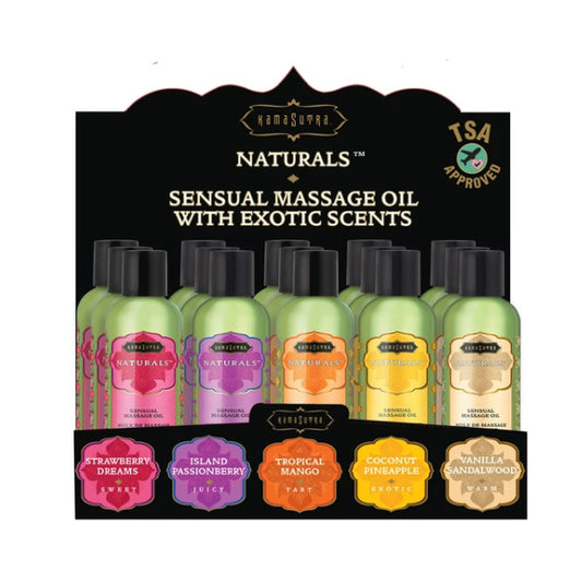 Kamasutra Naturals Massage Oil Pre Pack