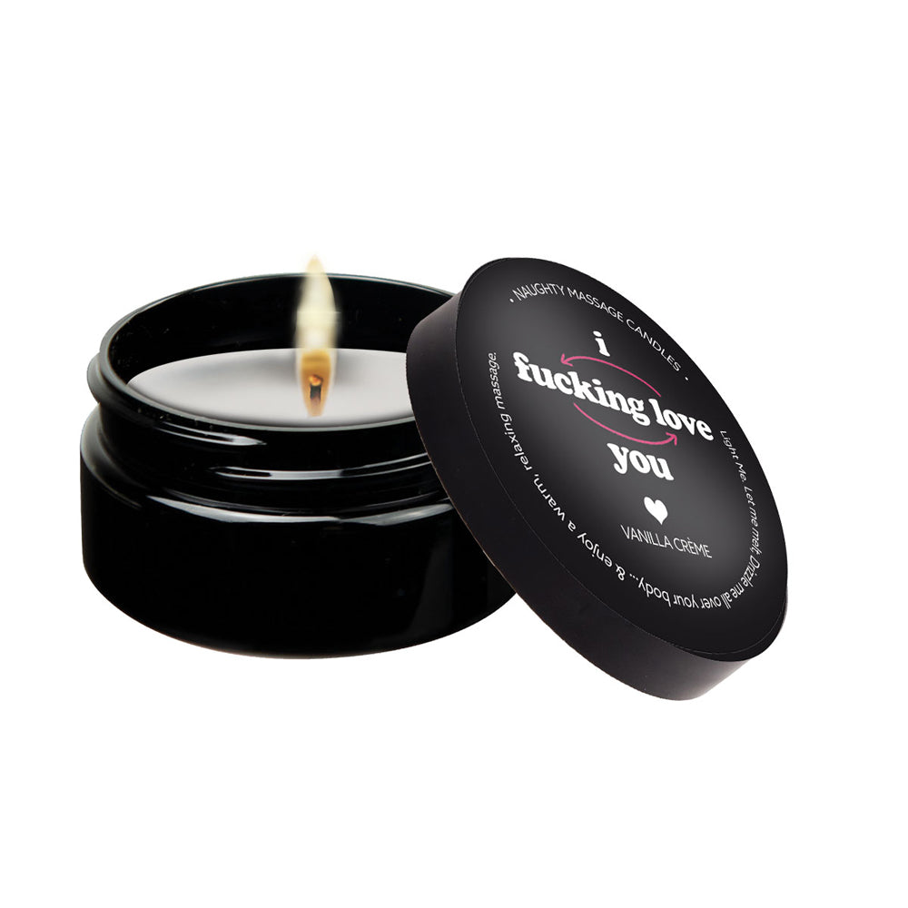 I F*cking Love You Massage Candle 2 oz.