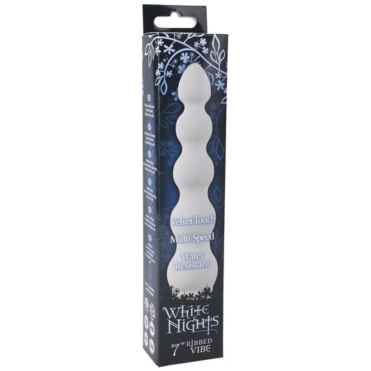 White Nights - 7&quot; Ribbed Vibe White