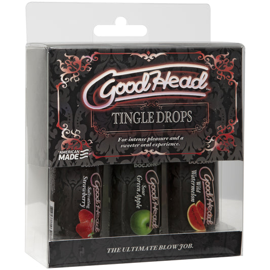Goodhead - Tingle Drops - 3 Pack