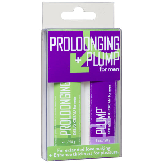 Proloonging + Plump - For Men - 2 Pack