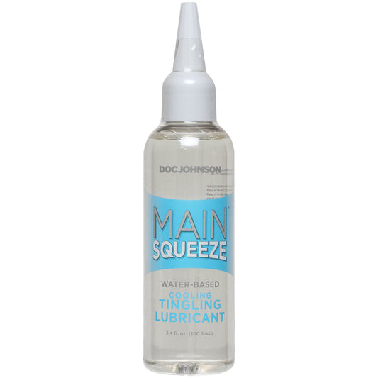 Main Squeeze Cooling Water-Based Lubricant 3.4 oz.