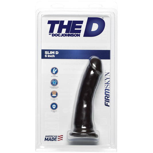 The D Slim D 6.5&quot; Firmskyn Chocolate