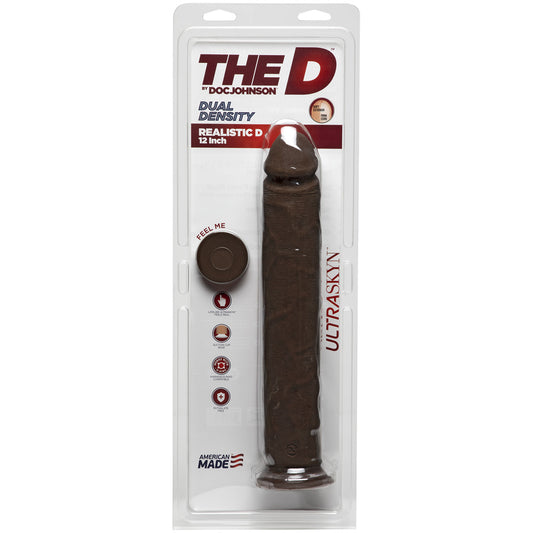The D Realistic D 12&quot; Ultraskyn Chocolate