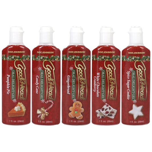 Goodhead Oral Delight Gel Holiday 5 Pack 1 oz.