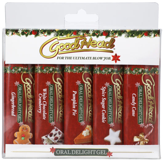 Goodhead Oral Delight Gel Holiday 5 Pack 1 oz.