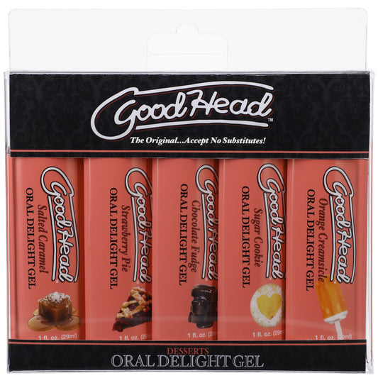Goodhead Oral Delight Gel Desserts 5Pk 1 oz.