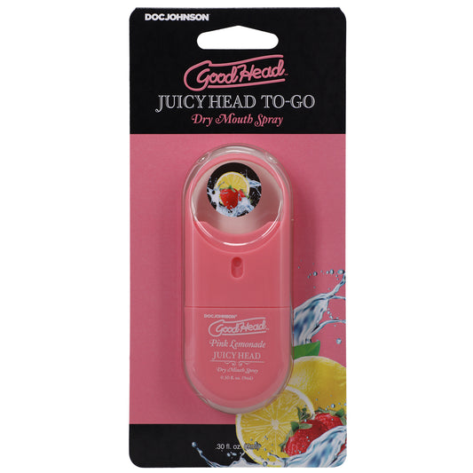 Goodhead Juicy Head Dry Mouth Spray To-Go Pink Lemonade .30 fl oz