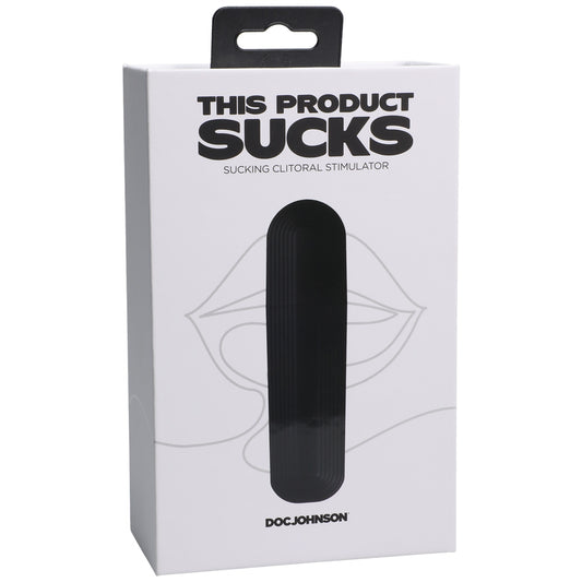 This Product Sucks Sucking Clitoral Stimulator Rechargeable Black