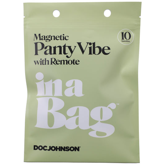 Magnetic Panty Vibe With Remote In A Bag Purple