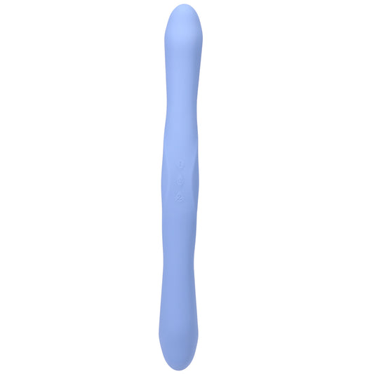 Tryst Duet Double Ended Vibrator With Wireless Remote Periwinkle