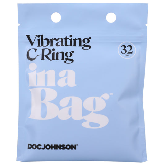 Vibrating C-Ring In A Bag Black