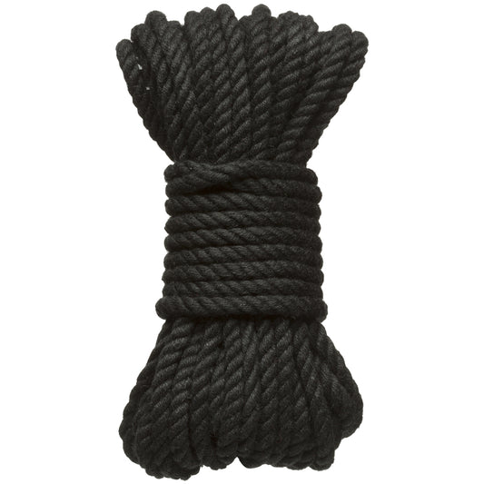 Merci Bind & Tie 6mm Hemp Bondage Rope 30 Feet Black