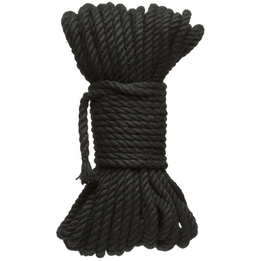 Merci Bind & Tie 6mm Hemp Bondage Rope 50 Feet Black