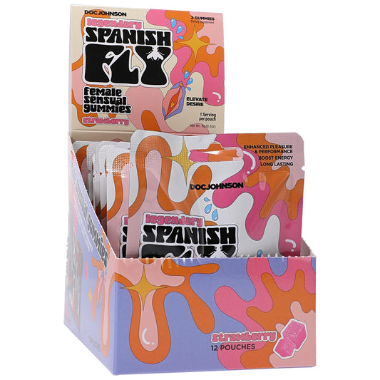 Spanish Fly Female Sex Gummies 12 Pack 0.3 oz.