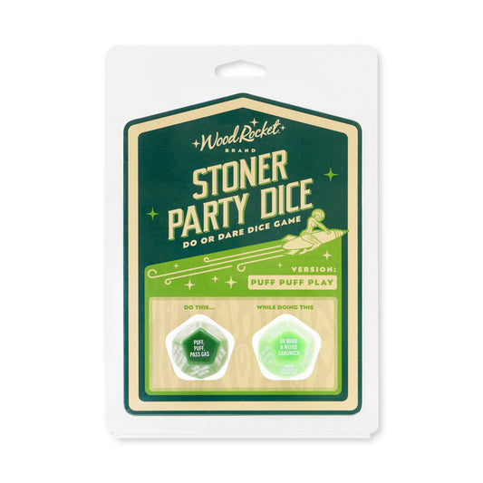 Stoner Party Dice Puff Puff Play Pin