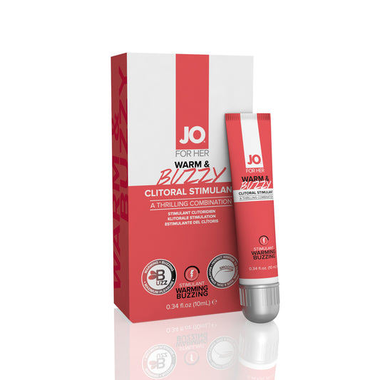 JO Warm & Buzzy Clitoral Cream 10 ml.