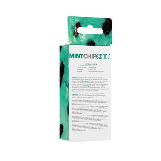 Jo Mint Chip Chill Flavored Arousal Gel .34 Oz