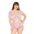 Load image into Gallery viewer, Norah Tie Front Top & Tap Pant -  3X/4X Boxed

