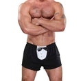 Load image into Gallery viewer, Tuxedo Boxer One Size Black
