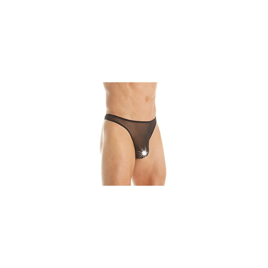 Wonder Thong Mesh 1/2X Black