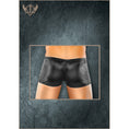 Load image into Gallery viewer, Satin Spandex Lo Rise Short Black S
