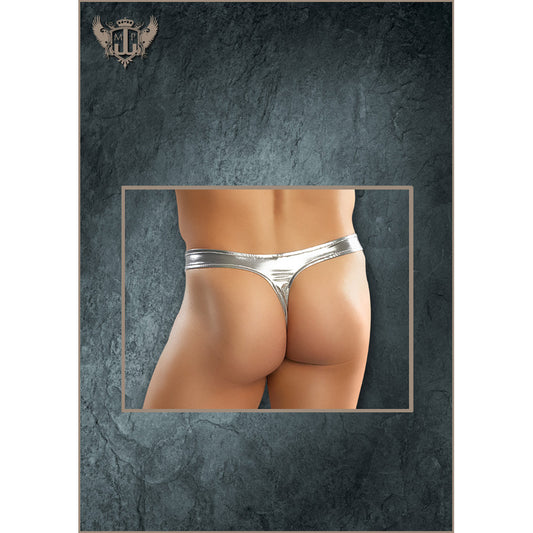 Heavy Metal Bong Thong Silver S/M