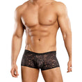 Load image into Gallery viewer, Stretch Lace Mini Short Black S
