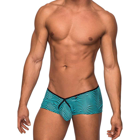 Tranquil Abyss Micro Mini Short Seafoam/Blk Large