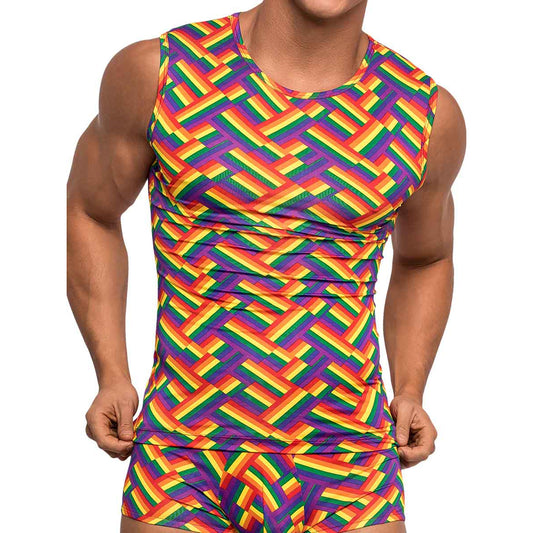 Pride Fest Fitness Tank Print Xl