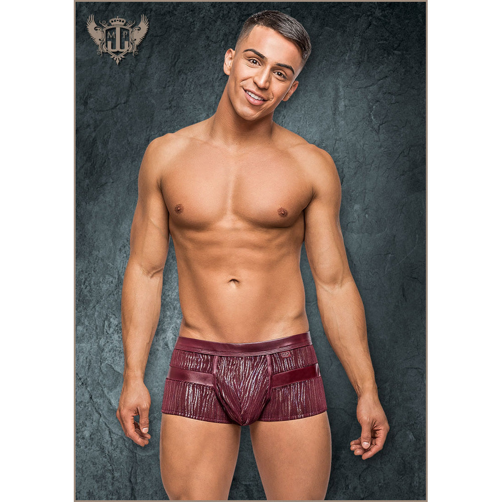 Dazzle Insert Short Burgundy S