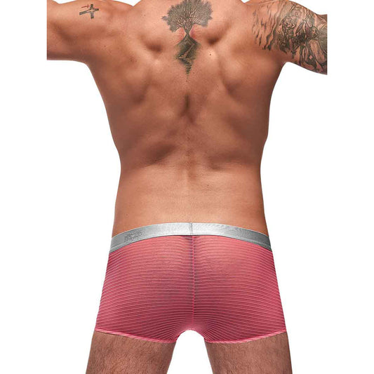 Mesh Rib Mini Short Salmon S