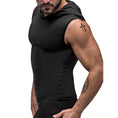 Load image into Gallery viewer, Black Nite Hoodie Tank Black Small
